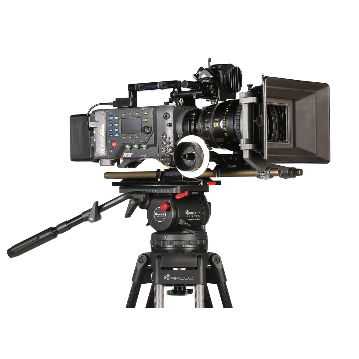 VIDEO 25 PRO HEAVY DUTY FLUID HEAD 072 Pirouz Video 25 pro Heavy Duty Fluid Head - Image 1